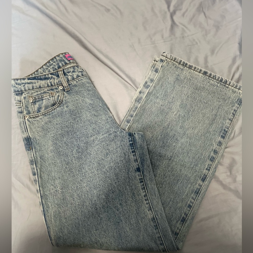 Tinted Low Rise Jeans